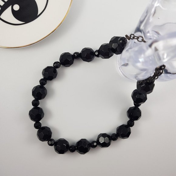 🌈 Stylish Vintage rock crystal necklace - Picture 4 of 5